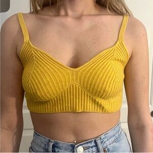 Wild Fable Cropped Ribbed Tank